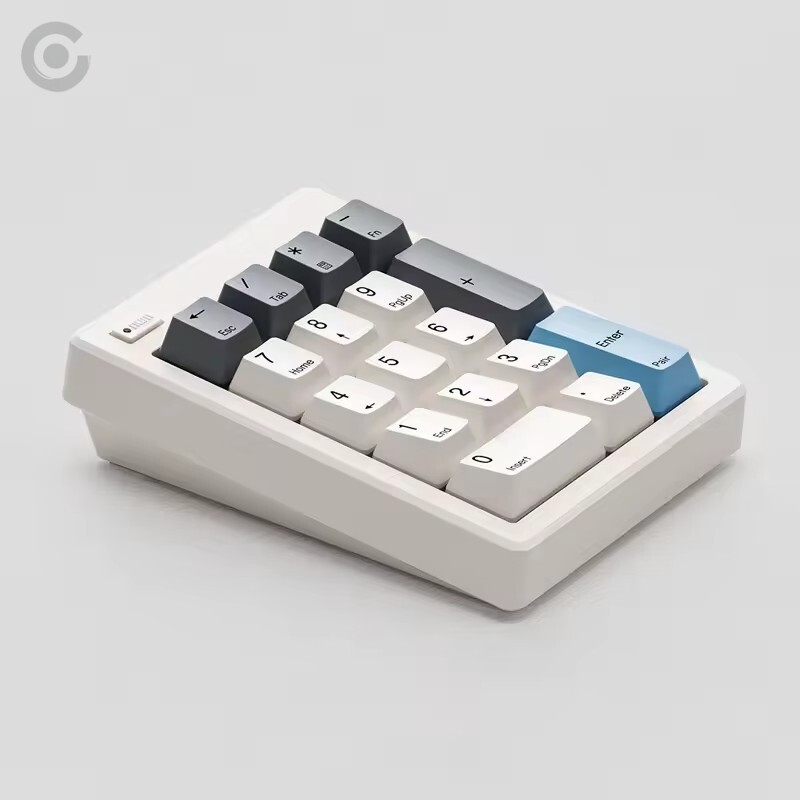 Compact Wireless Mechanical Numpad with Gasket Mount & Hot-Swap Switches